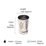 Stainless Steel Designer Glass/Tumbler – Drinking Tumbler