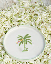 Nurture India Go Bananas Ceramic Plates 8-Inch