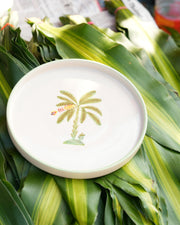 Nurture India Go Bananas Ceramic Plates 8-Inch
