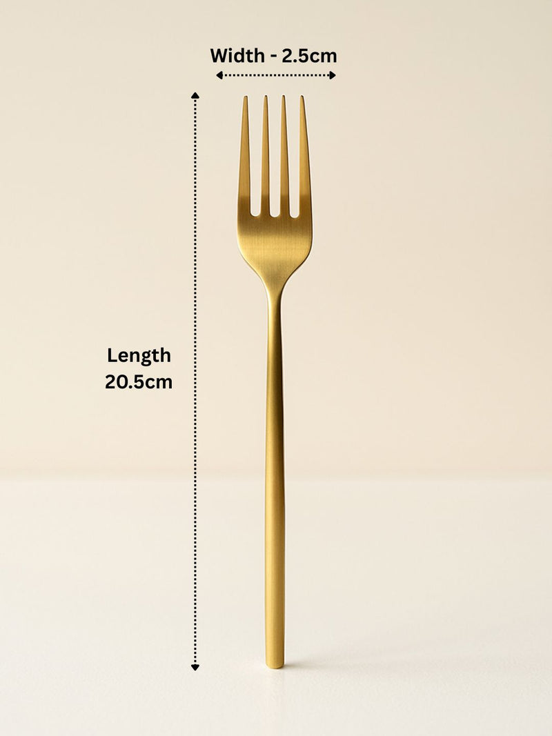 Nyra® 4-Pc Gold Stainless Steel Cutlery Set – Kitchenware