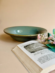 Nurture India Have It All Pasta Bowl Emerald Green