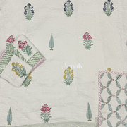 aenak-madhumati-handblock-bedsheet-quilted-bedcover-combo-set