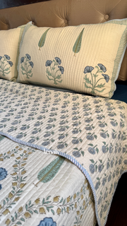 aenak-blue-poppy-jaal-handblock-printed-reversible-straight-quilted-bedcover-set-beige-base