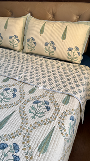 aenak-blue-poppy-jaal-handblock-printed-reversible-straight-quilted-bedcover-set-beige-base