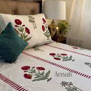 aenak-red-dahlia-floral-handblock-printed-premium-cotton-set-bedsheet