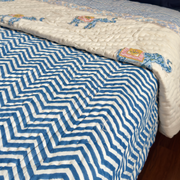 aenak-blue-chevron-elephant-bedsheet-quilt-combo-set