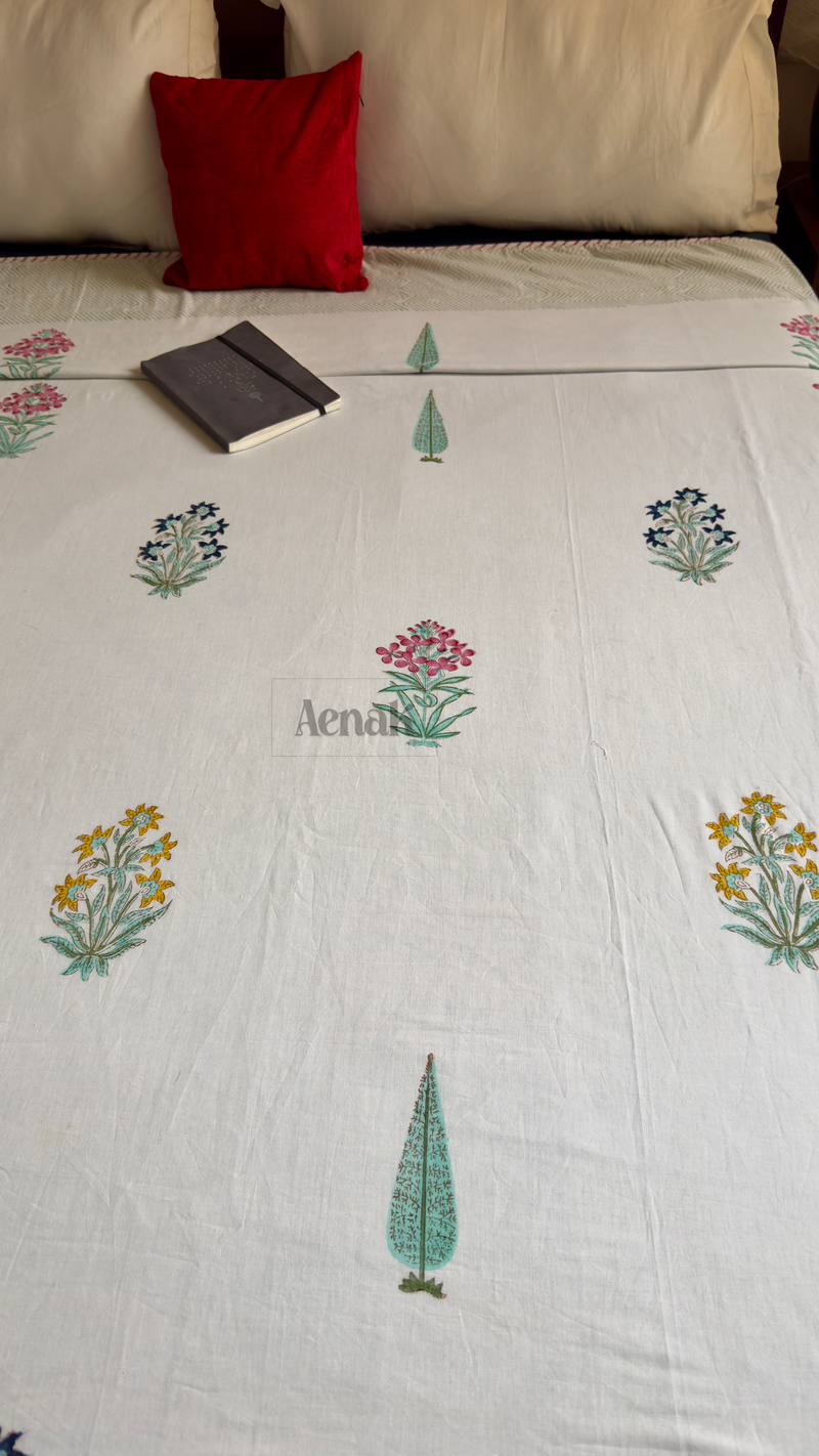 aenak-green-jaal-handblock-printed-mulmul-cotton-reversible-dohar-copy-1