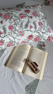 aenak-green-ashoka-handblock-printed-premium-cotton-set-bedsheet