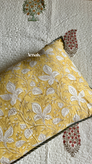 aenak-yellow-red-phool-boota-handblock-printed-reversible-quilted-bedcover-set-105x108