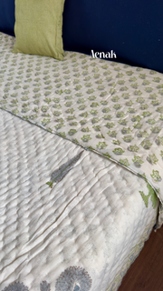 aenak-blue-dahlia-handblock-bedsheet-quilt-combo-set