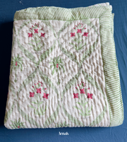 aenak-pink-palm-handblock-printed-reversible-mulmul-cotton-quilt