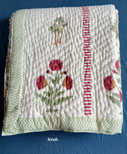 aenak-red-dahlia-handblock-printed-reversible-mulmul-cotton-quilt