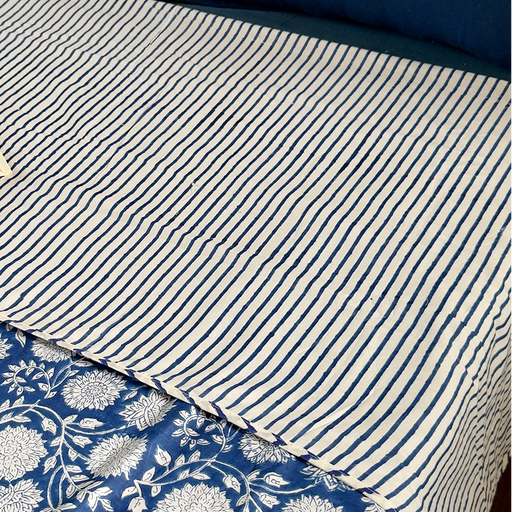 aenak-blue-floral-garden-handblock-printed-mulmul-cotton-reversible-dohar
