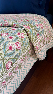 aenak-red-anaar-handblock-printed-reversible-mulmul-cotton-quilt