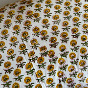 aenak-yellow-bodhi-tree-handblock-bedsheet-quilt-combo-set