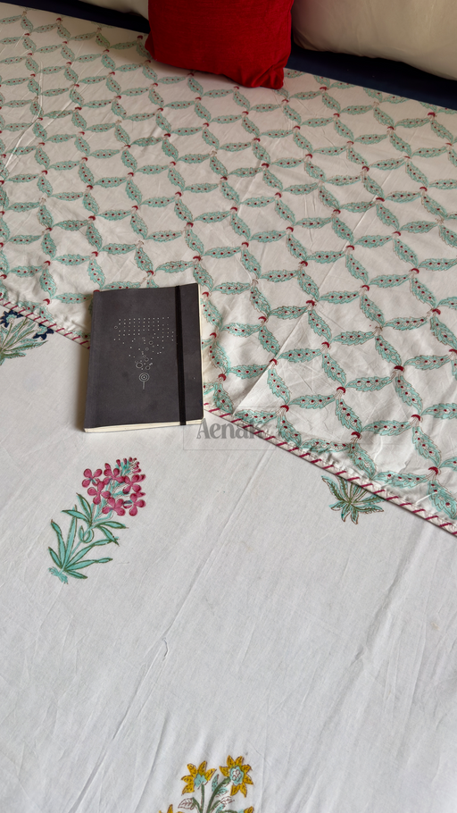 aenak-green-jaal-handblock-printed-mulmul-cotton-reversible-dohar-copy-1