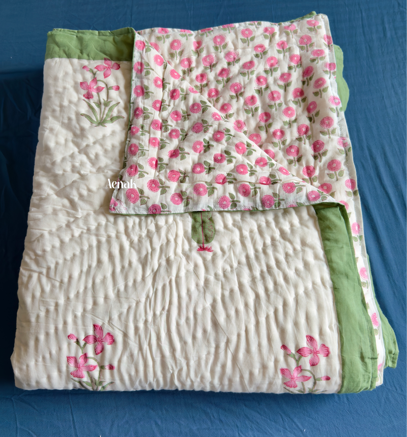 aenak-pink-periwinkle-handblock-printed-reversible-mulmul-cotton-quilt