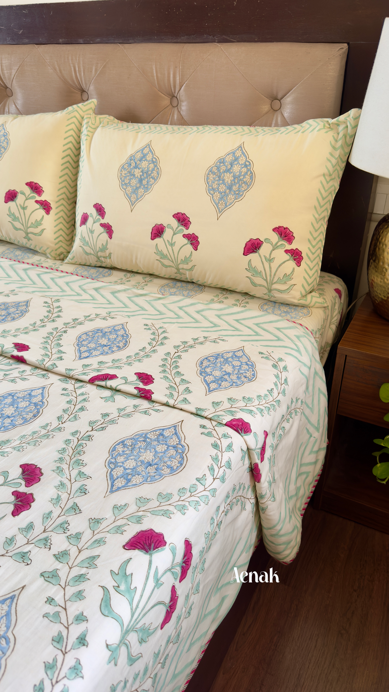 aenak-pink-poppy-jaal-handblock-printed-mulmul-cotton-reversible-dohar-non-white