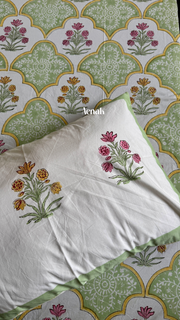 aenak-mint-green-yellow-handblock-printed-premium-cotton-set-bedsheet