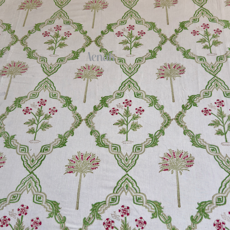 aenak-blue-dahlia-handblock-printed-mulmul-cotton-reversible-dohar-copy