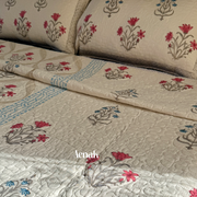 aenak-red-blue-jaal-handblock-printed-reversible-quilted-comforter-bedcover-set