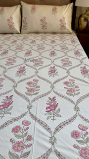 aenak-pink-periwinkle-jaal-handblock-printed-premium-cotton-set-bedsheet
