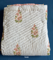aenak-peach-dahlia-handblock-printed-reversible-mulmul-cotton-quilt