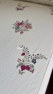 aenak-burgundy-anaar-handblock-premium-cotton-bedsheet-set