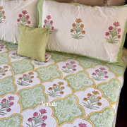 aenak-mint-green-yellow-handblock-printed-premium-cotton-set-bedsheet