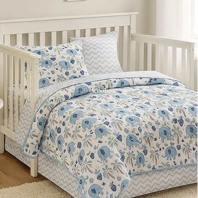 aenak-green-fish-handblock-printed-reversible-mulmul-cotton-quilt-copy