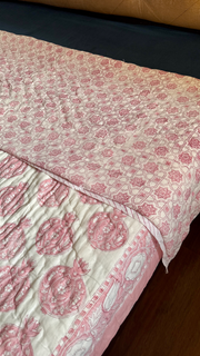 aenak-pink-anaar-handblock-printed-reversible-mulmul-cotton-quilt