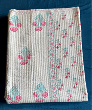 aenak-pink-sage-blue-floral-handblock-printed-reversible-straight-quilted-bedcover-set