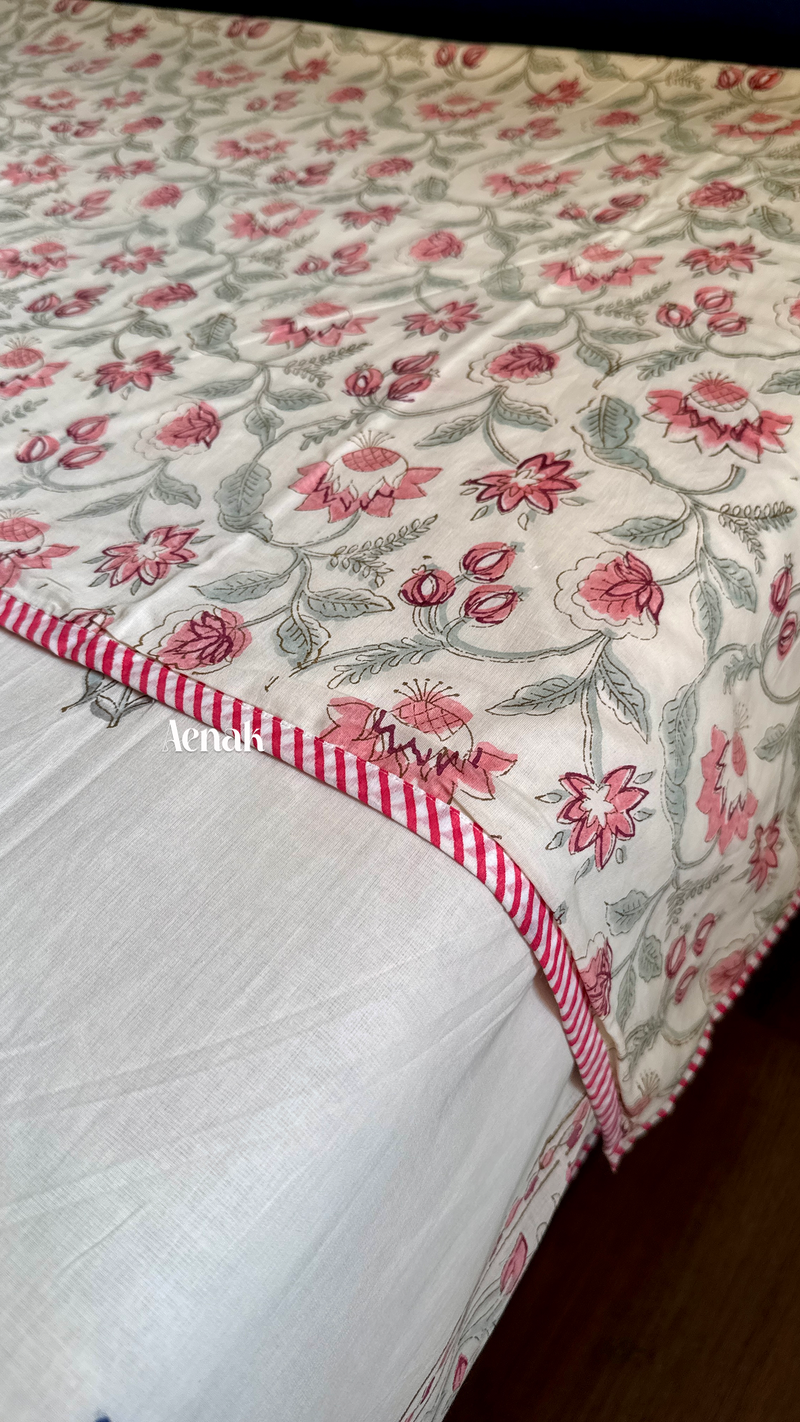 aenak-burgundy-anaar-handblock-bedsheet-dohar-combo-set-beige-base
