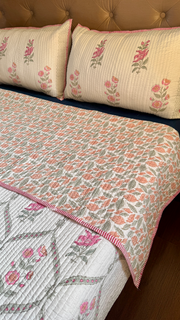 aenak-pink-periwinkle-handblock-printed-reversible-straight-quilted-bedcover-set