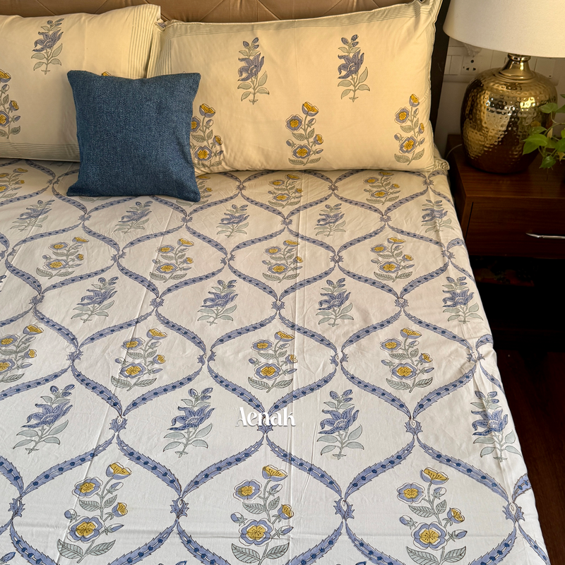 aenak-blue-periwinkle-handblock-printed-premium-cotton-bedsheet-setbeige-base