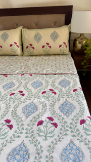 aenak-pink-poppy-jaal-handblock-printed-mulmul-cotton-reversible-dohar-non-white