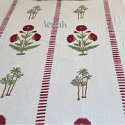 aenak-red-dahlia-handblock-bedsheet-dohar-combo-set