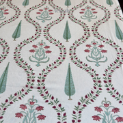 aenak-teal-green-cypress-handblock-bedsheet-dohar-combo-set