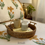aenak-yellow-lily-handblock-printed-premium-cotton-set-bedsheet