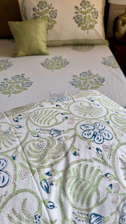 aenak-blue-hibiscus-handblock-printed-premium-cotton-set-bedsheet