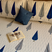 aenak-blue-cypress-handblock-printed-premium-cotton-fitted-bedsheet-set