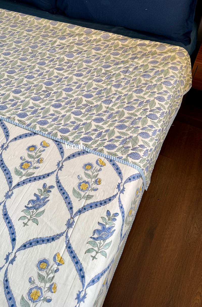aenak-blue-periwinkle-handblock-printed-mulmul-cotton-reversible-dohar-beige-base