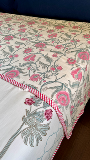aenak-green-ashoka-handblock-printed-mulmul-cotton-reversible-dohar-beige-base