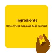 Gudworld Turmeric Jaggery Bites – Herbal Cane Sugar Candy (10.58 oz)