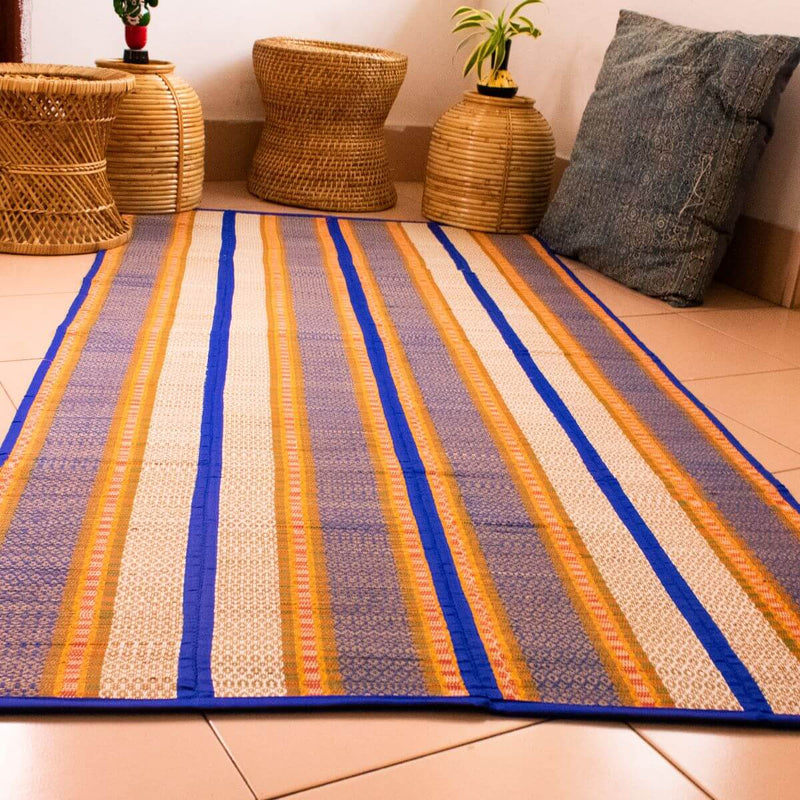 Hand-made river grass Madur Mats - Small (4 Fold) – Grass Floor Mat