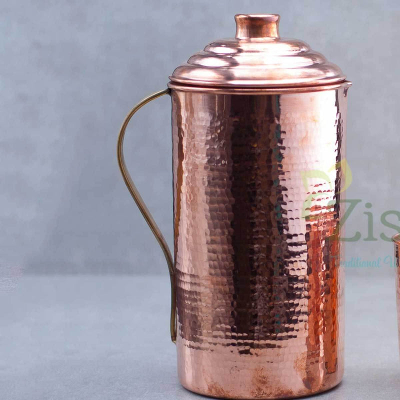 Handcrafted Copper Water Jug – Kitchen Tool