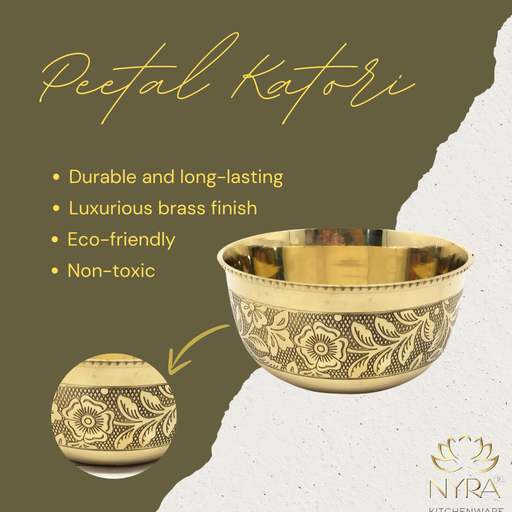 Traditional Brass/Peetal Katori – Serving Bowl