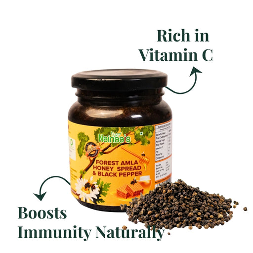 Amla Honey Black pepper spread