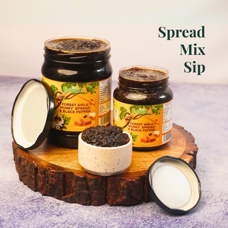 Amla Honey Black pepper spread