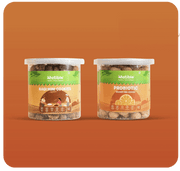 Natible Variety Pack Pack of Cookies (2 Flavours) – Wholesome Snack Cookies
